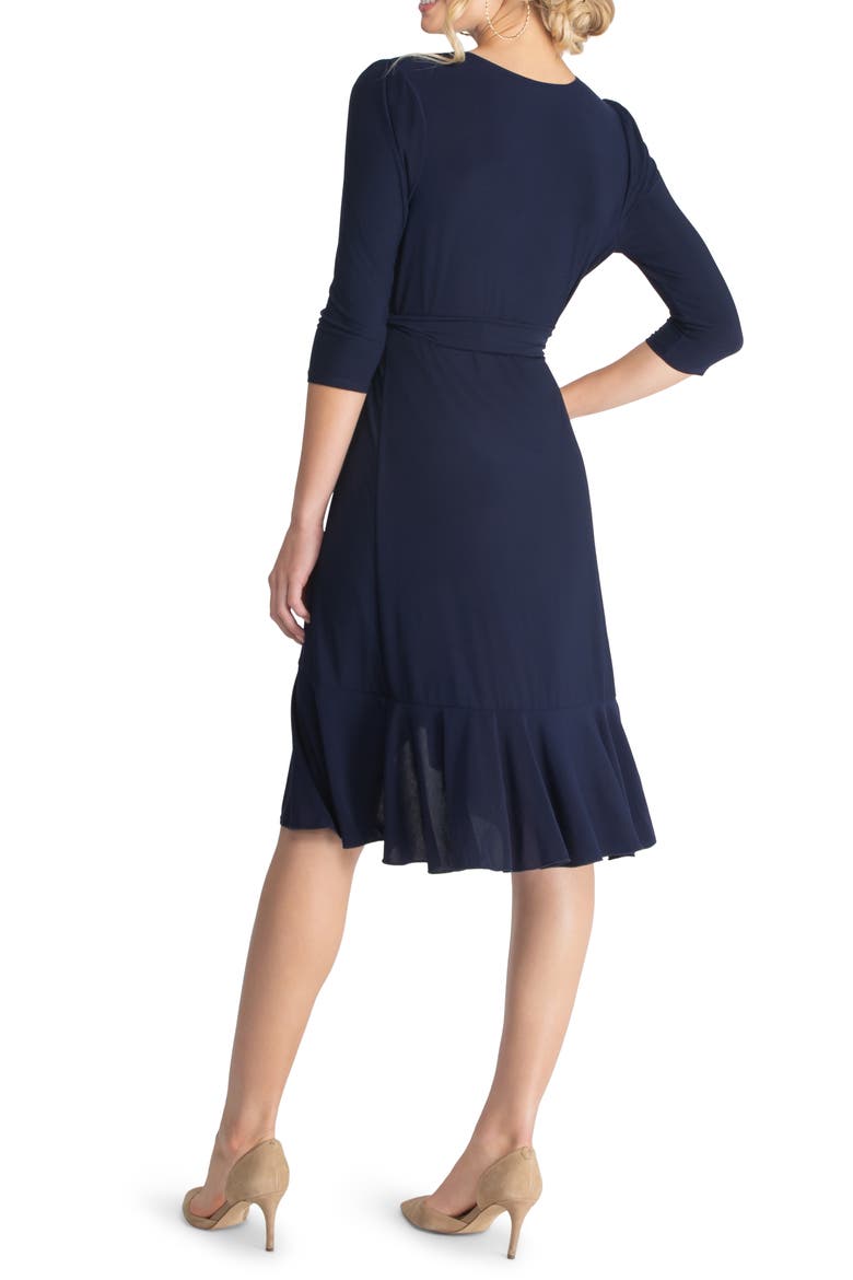 Whimsy Midi Wrap Dress
