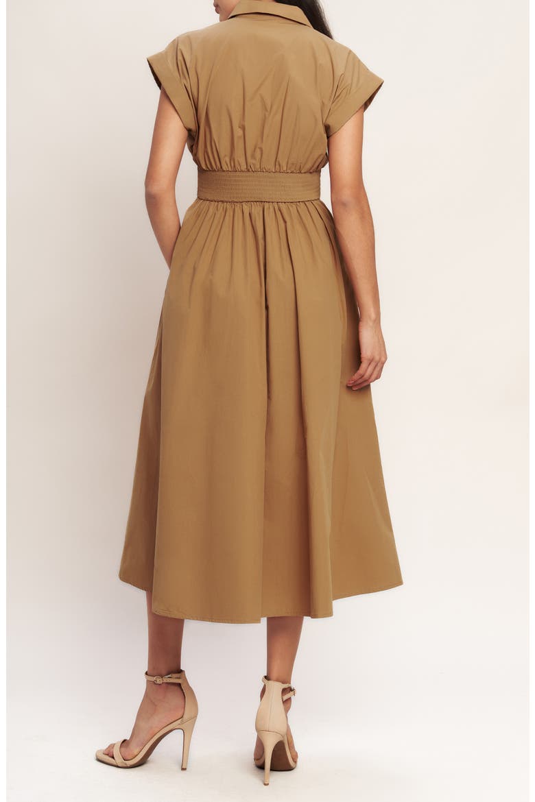 Corset Midi Fit & Flare Dress