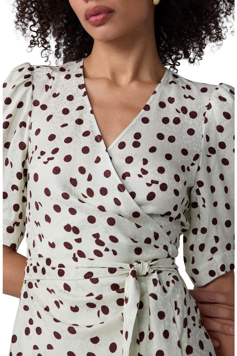 Lana Polka Dot Minidress