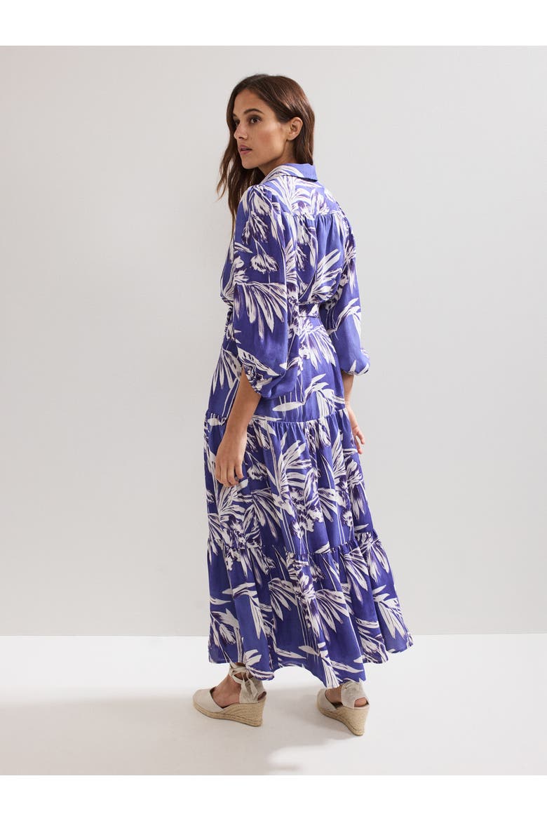 Coralie Print Shirt Midaxi Dress