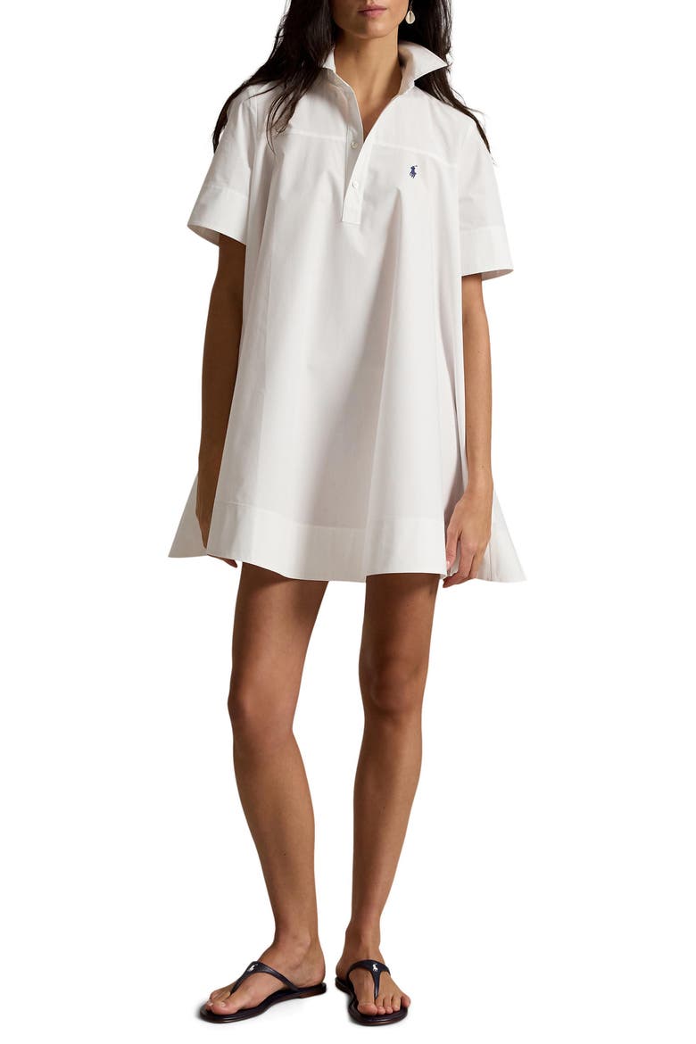 A-Line Cotton Shirtdress