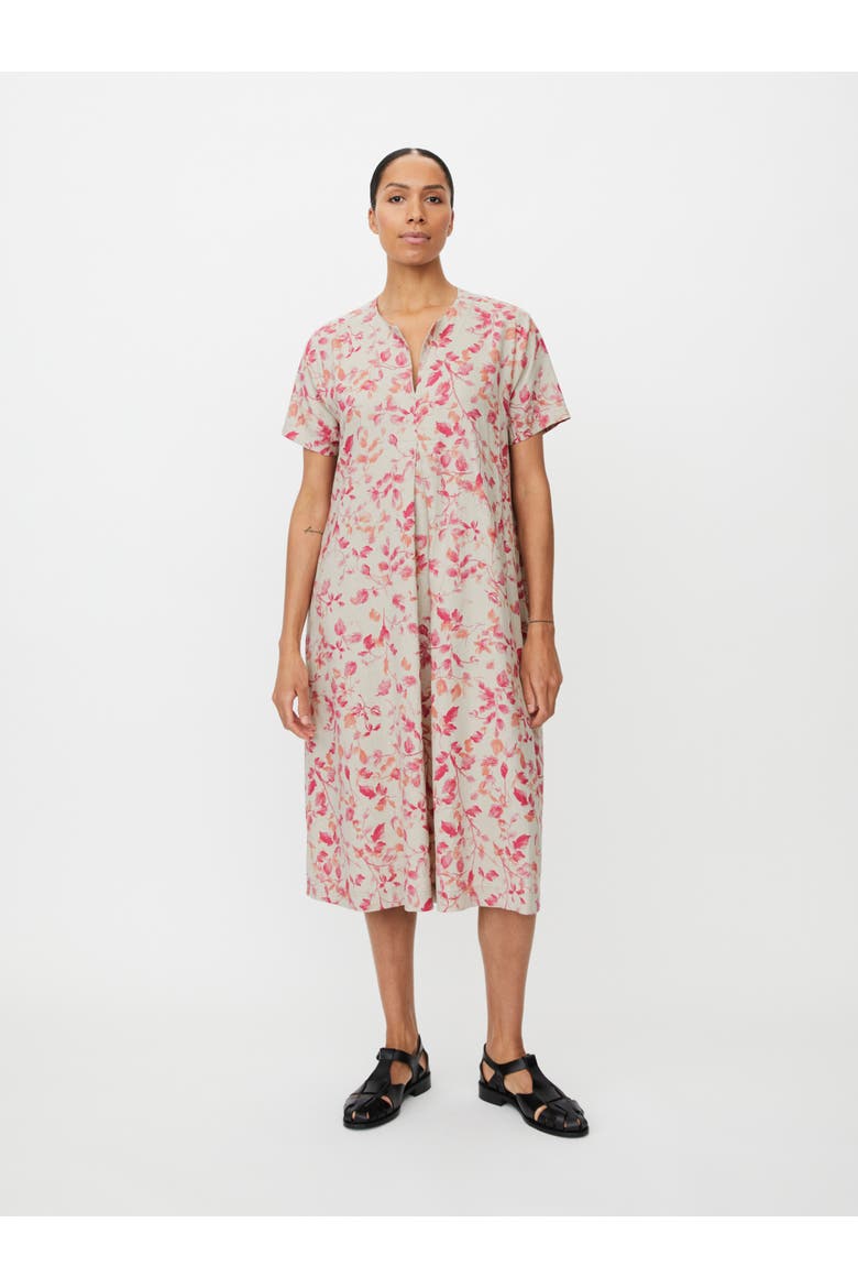 MaNipani Floral Print Midi Dress
