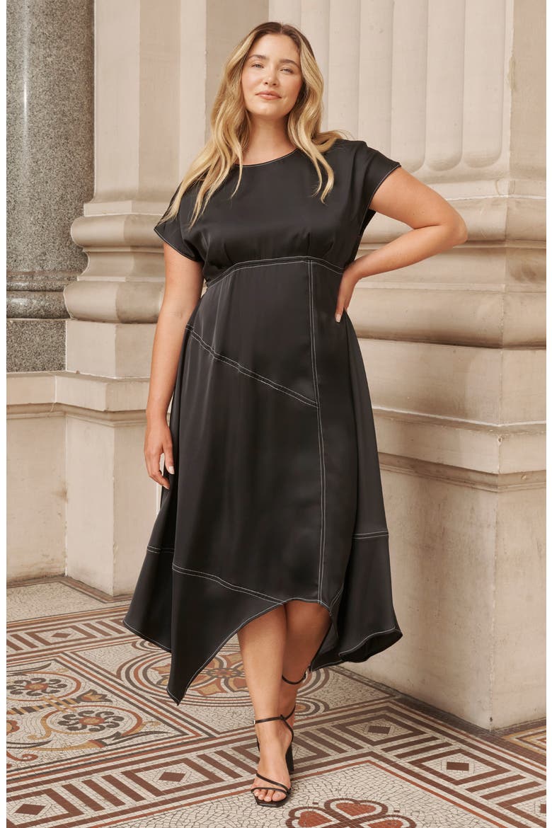 Josephine Handkerchief Hem Dress