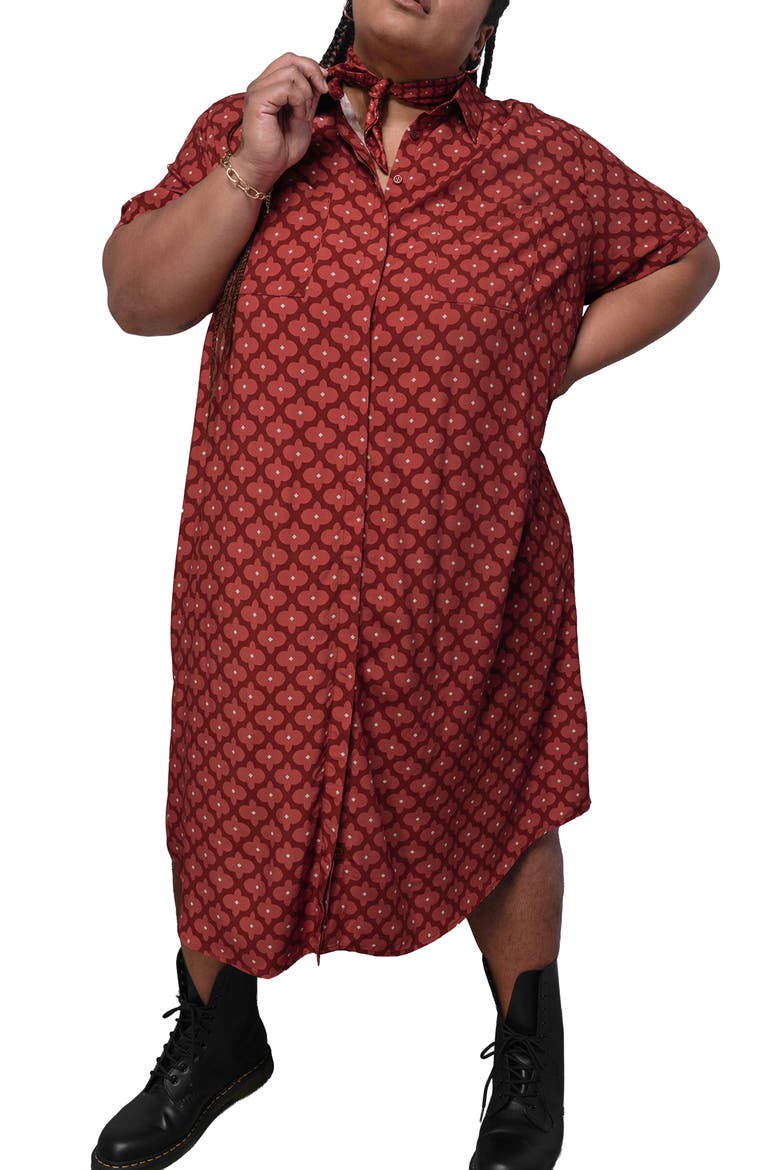 The Empower Shirt Dress
