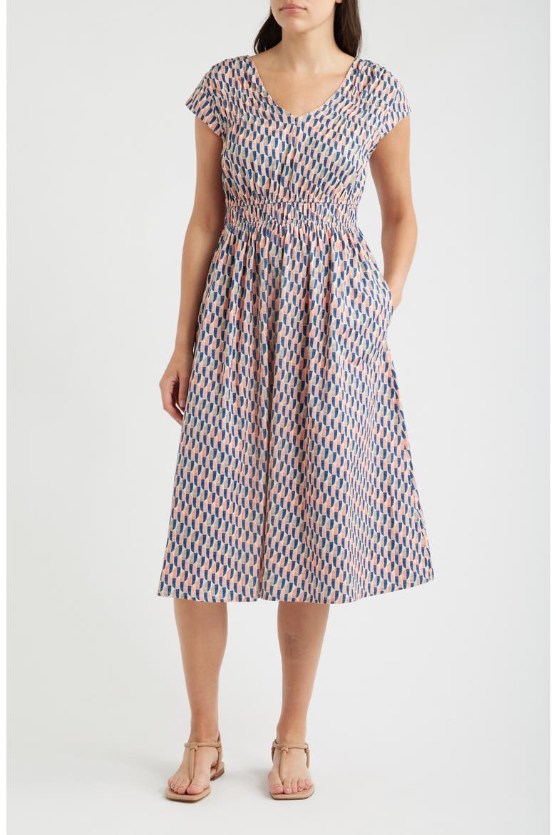 Dierdre Print Midi Dress