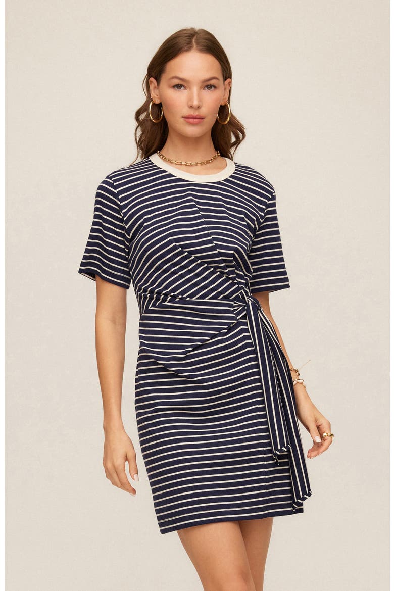 Darla Side Knot T-Shirt Dress