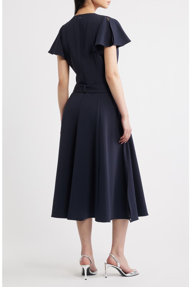 Datrena Trench Midi Dress