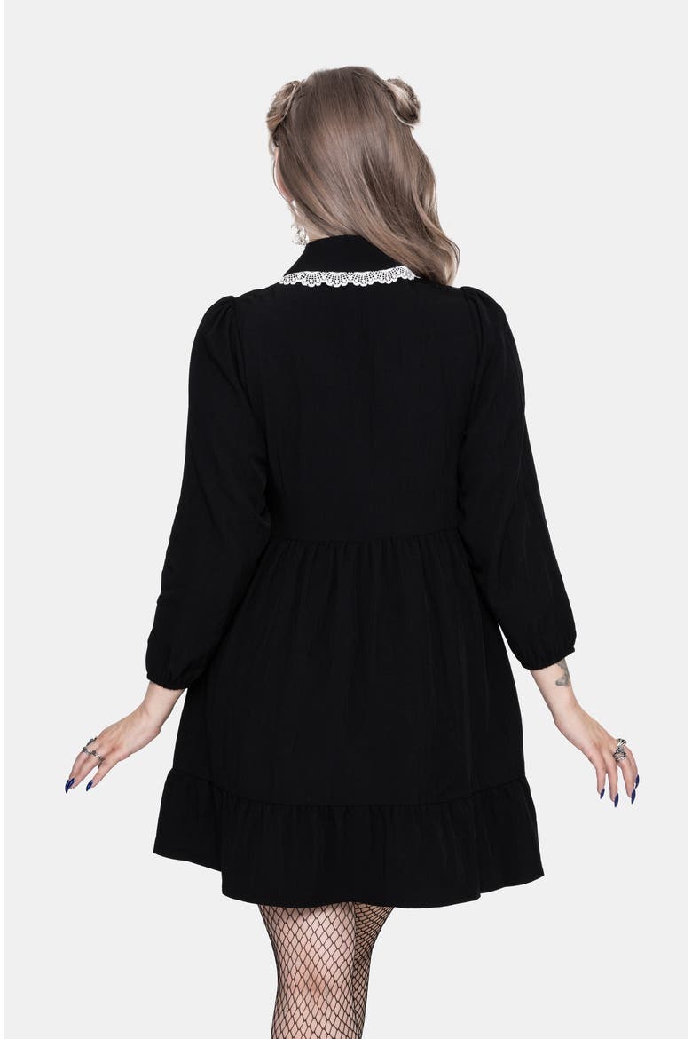 Salem Collar Mini Smock Dress