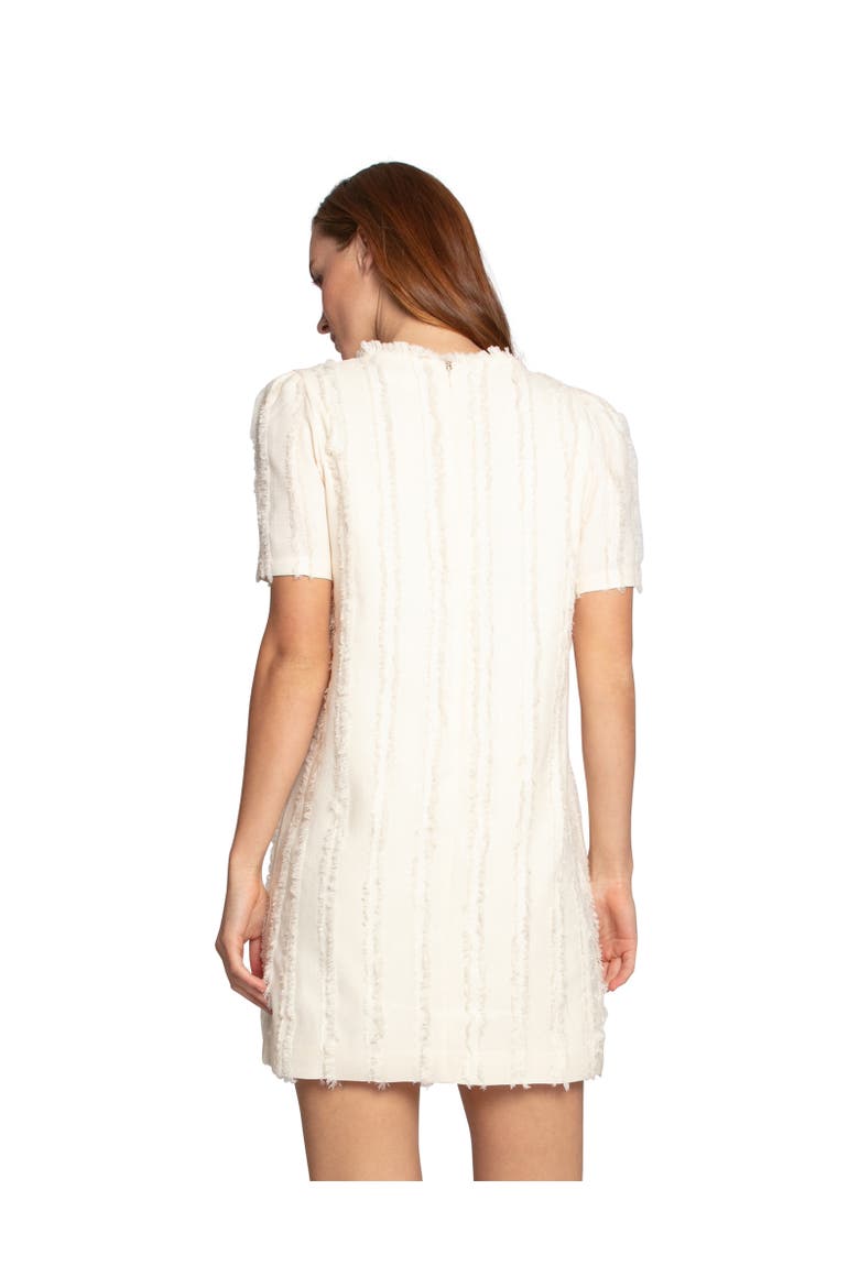 Solana Boho Fringe Shift Mini Dress