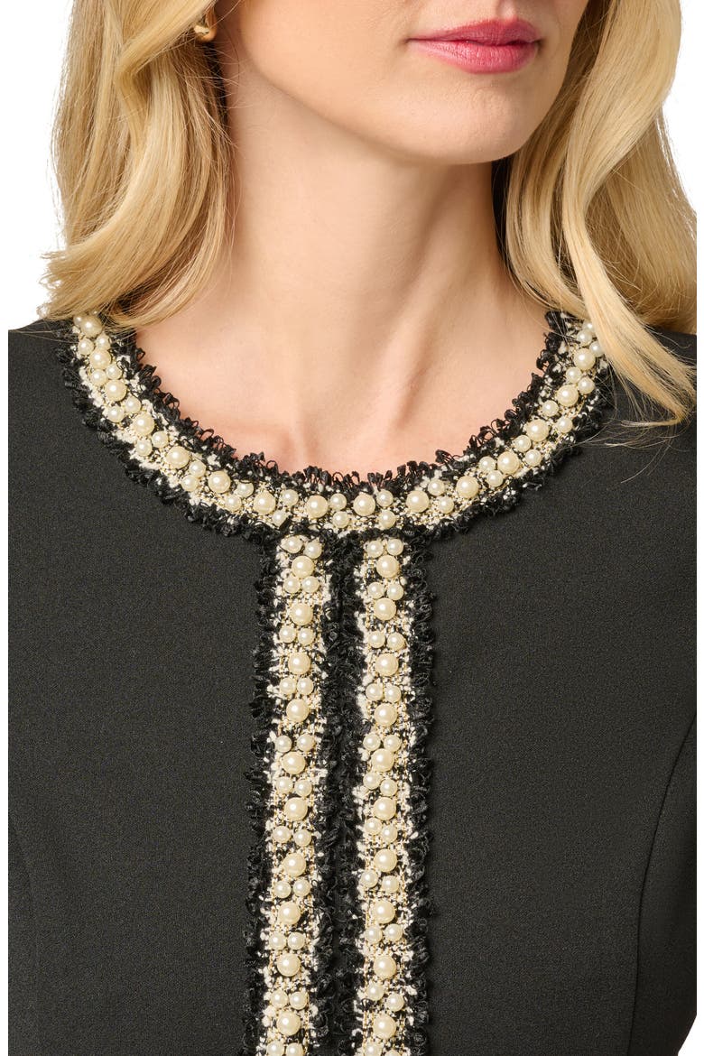 Crepe Sheath Dress