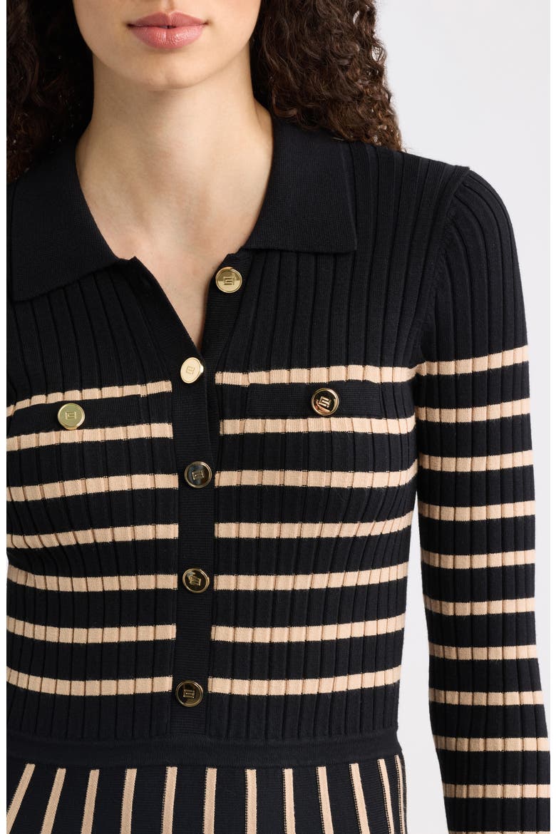 The Elodie Long Sleeve Rib Maxi Dress