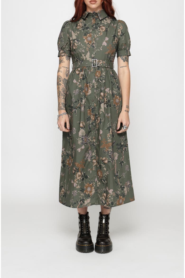 Poison Eden Midaxi Shirt Dress