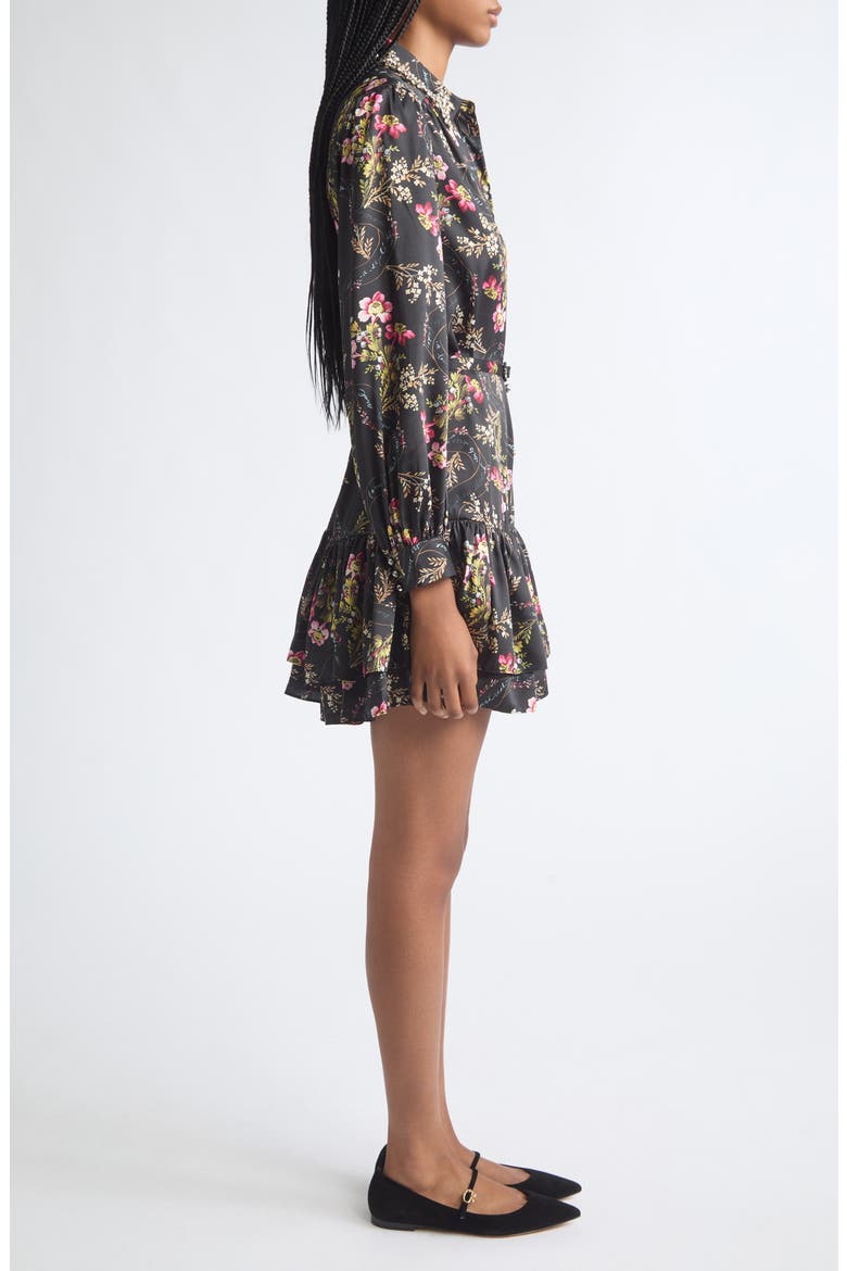 Love Letter Emilienne Embellished Floral Minidress