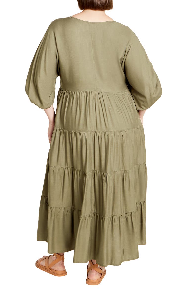 Jenna Tiered Maxi Dress