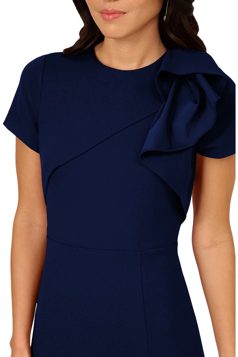 Ruffle Sheath Dress