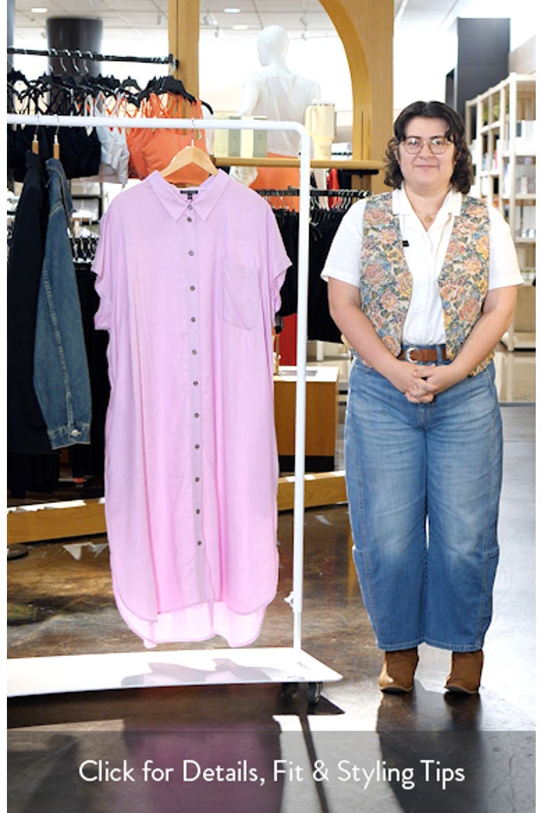 Dune Linen Blend Midi Shirtdress