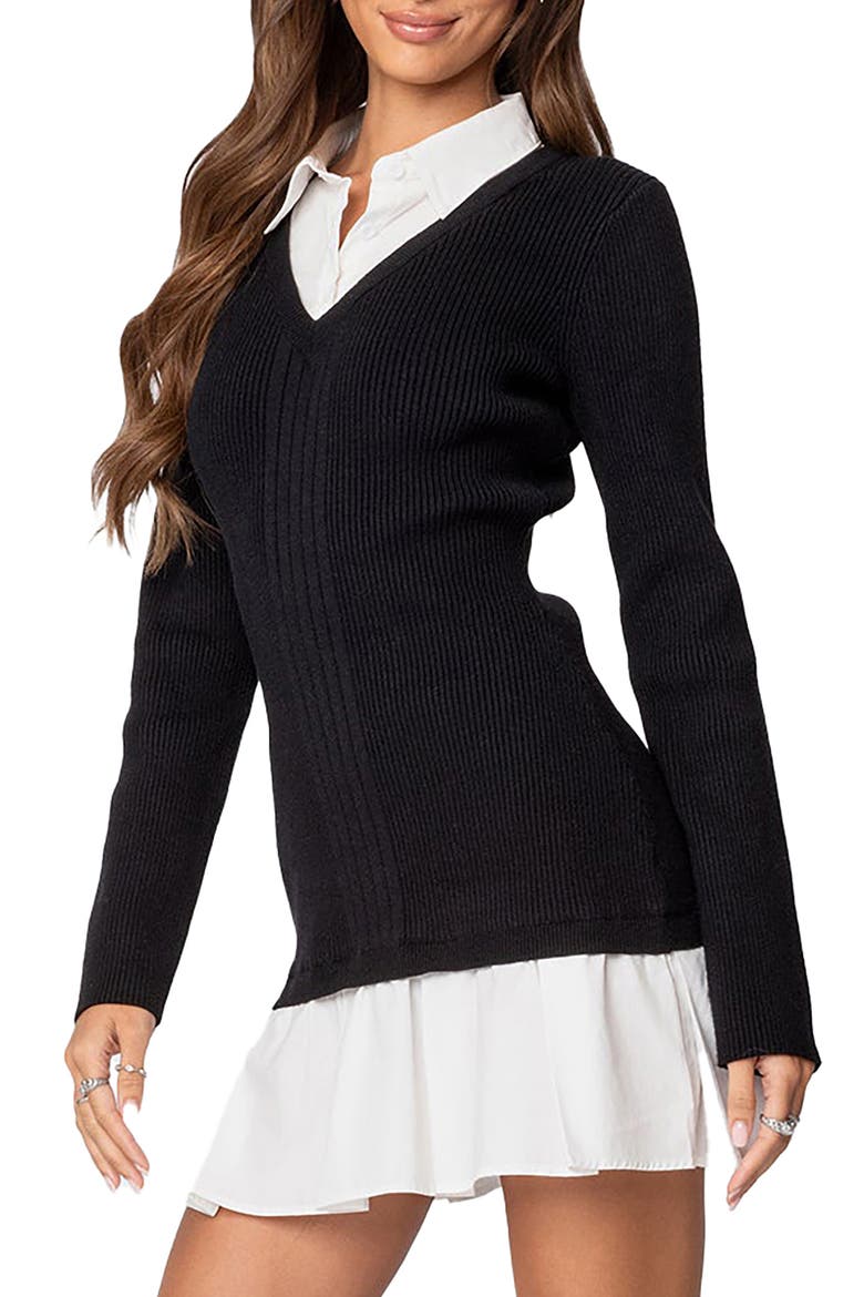 Long Sleeve Minidress