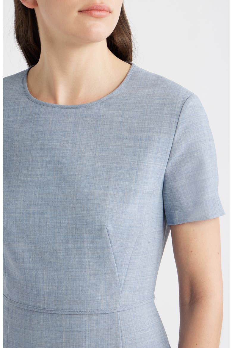 Dunera Virgin Wool Sheath Dress