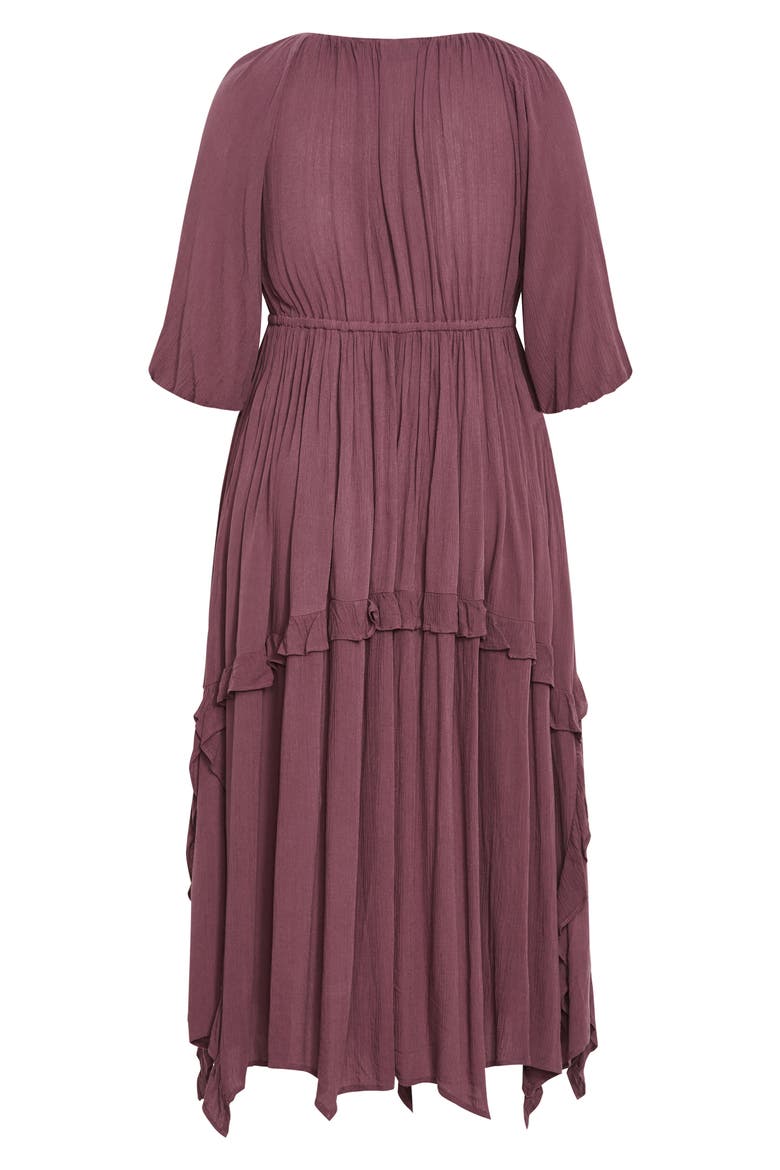 Zayne Handkerchief Hem Dress