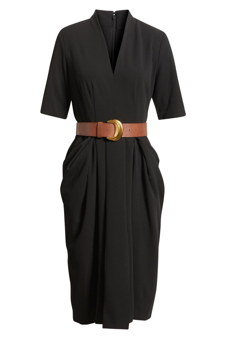 Belted Sheath Dress