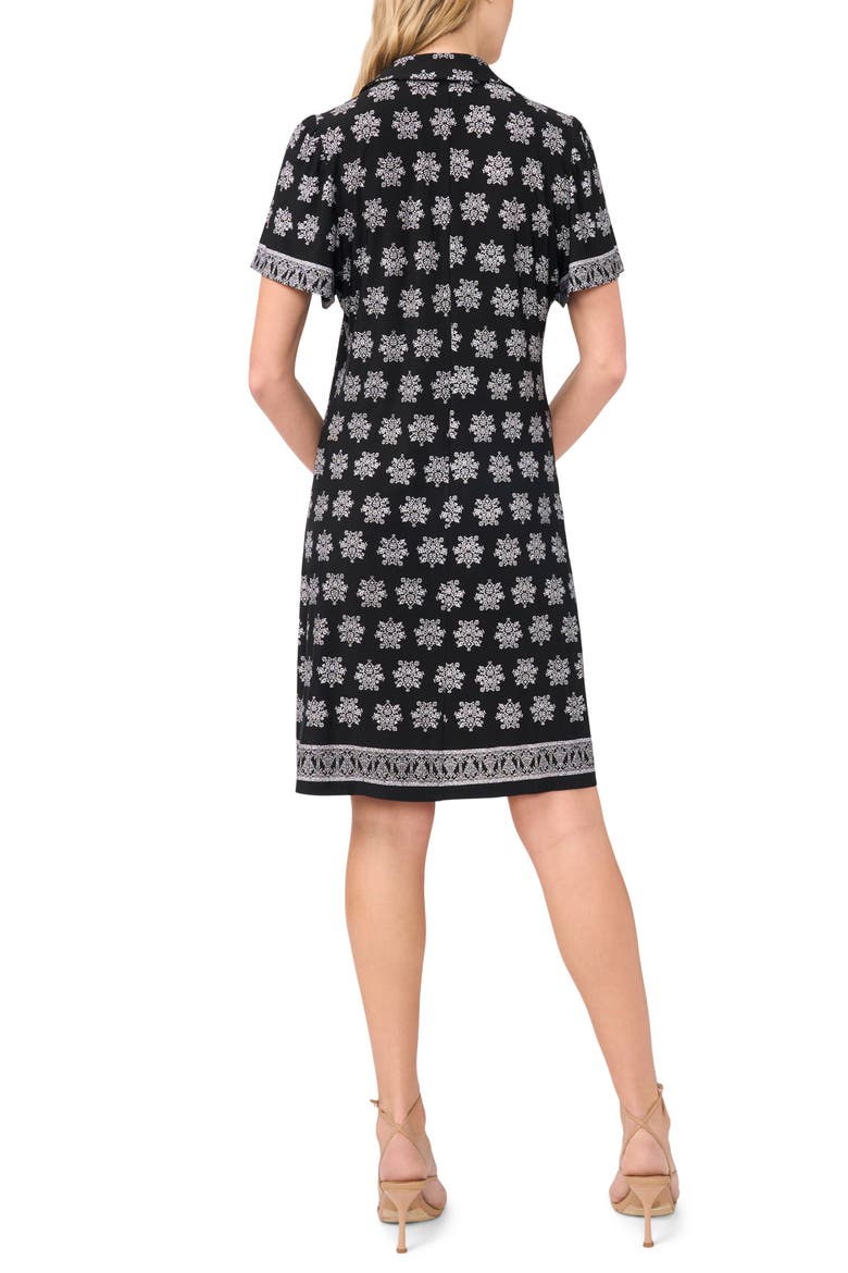 Print Polo Dress