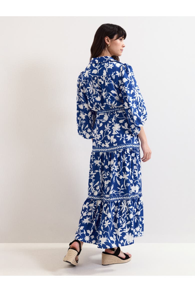 Floral Print Shirt Dress