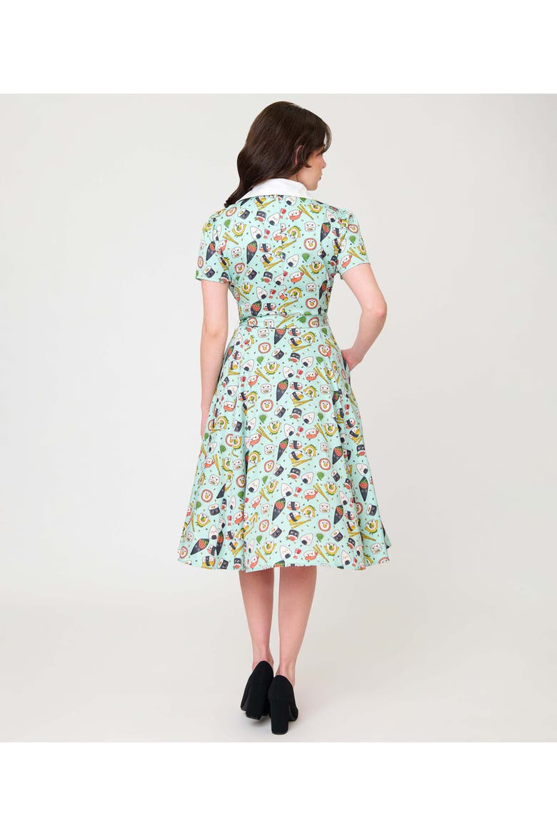 1950s Collared Shirt Dress