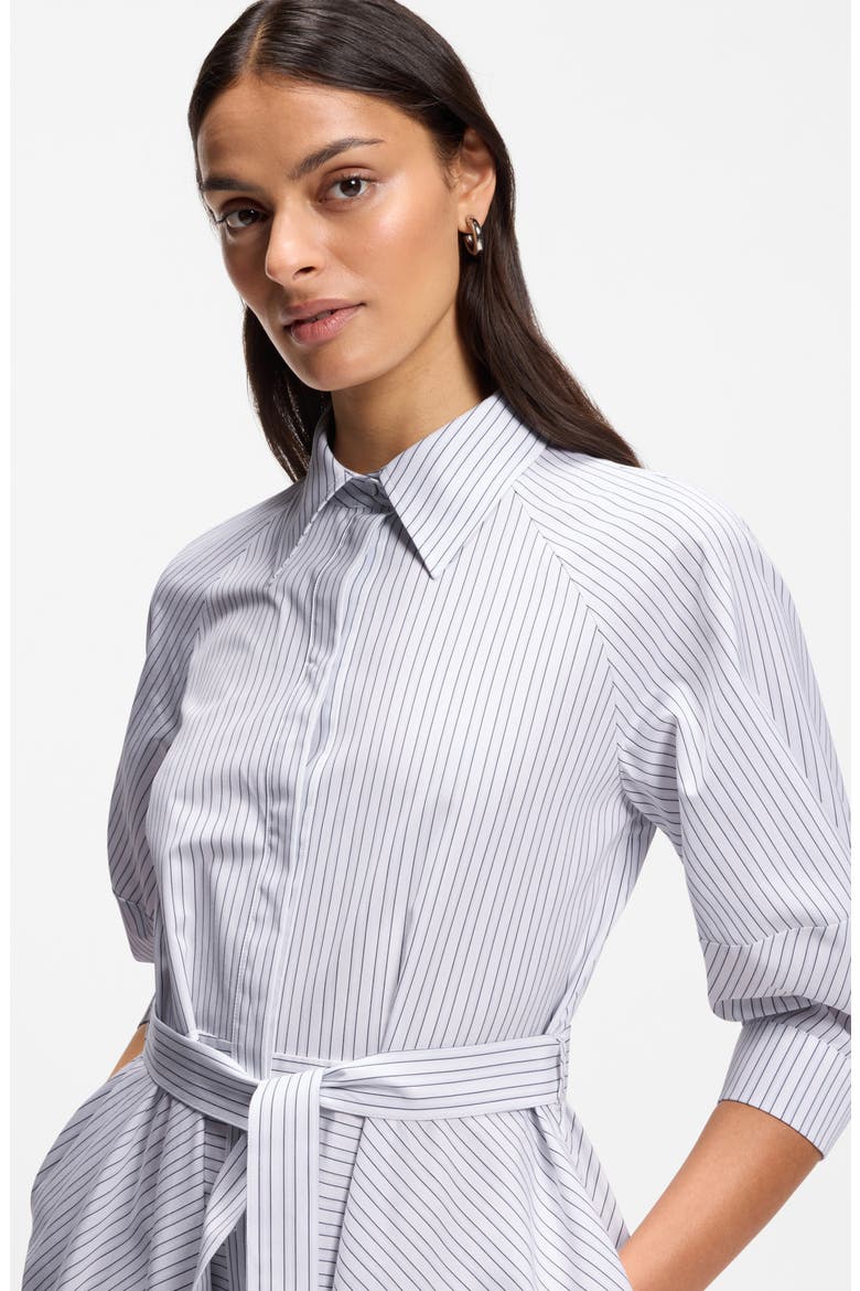 Debeca Cotton Poplin Midi Shirtdress
