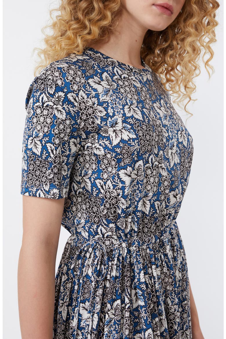 Fascino Floral Print Midi Dress