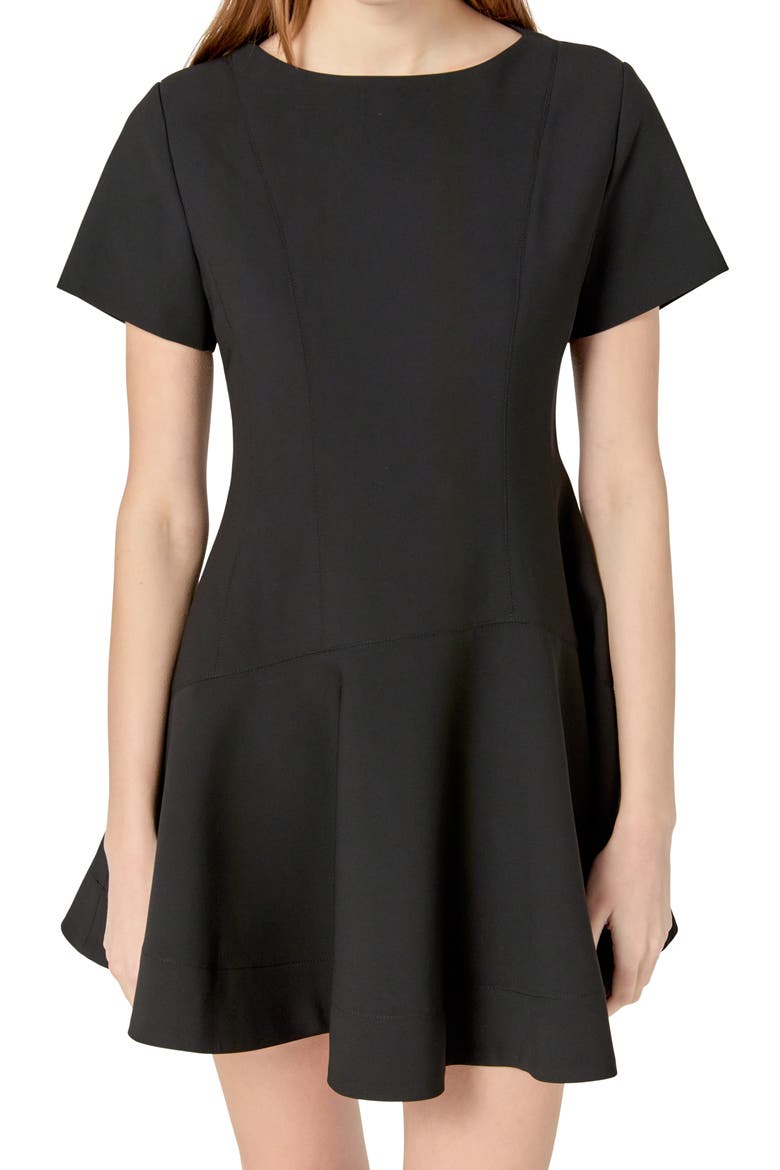 Flare Minidress