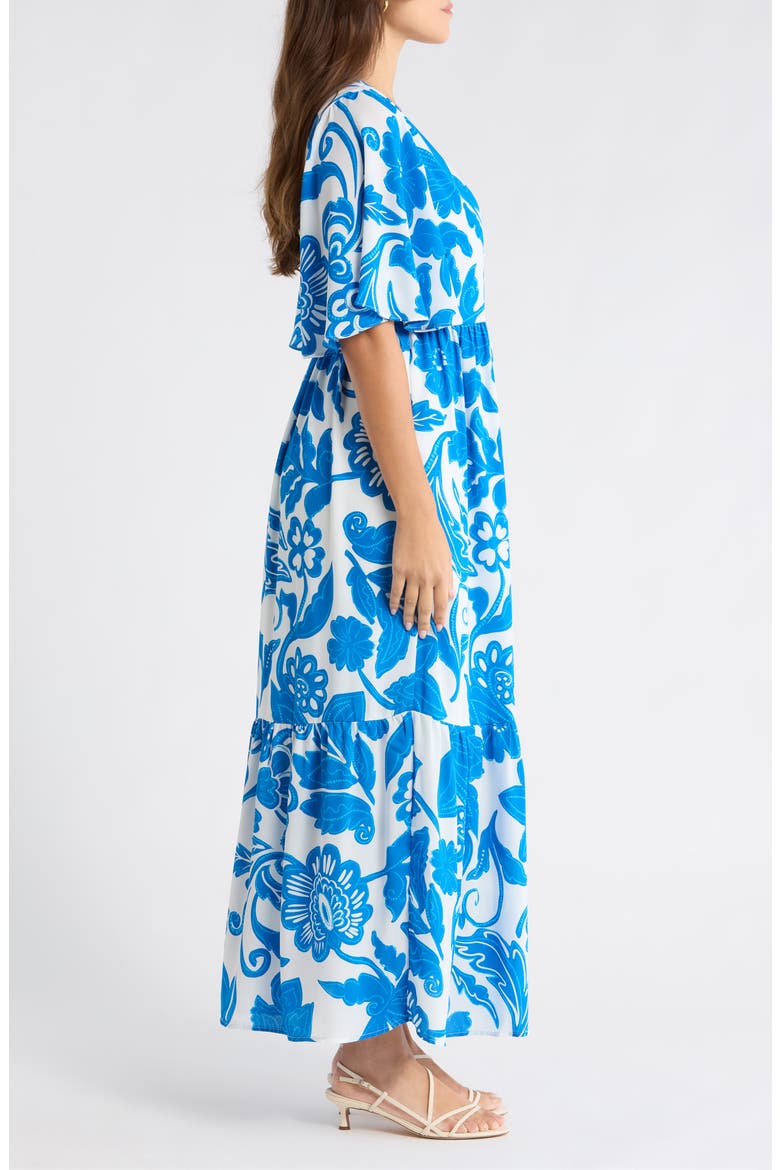 Maci Floral Lody Flare Maxi Dress