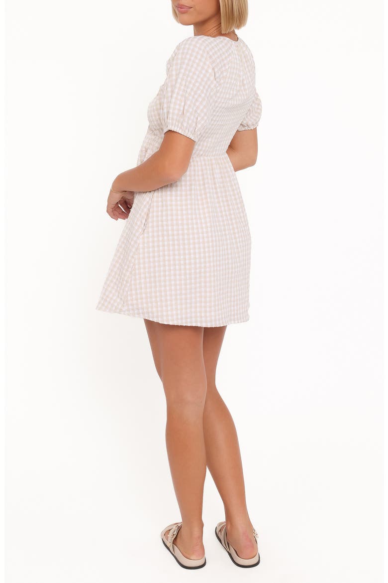 Cadhla Print Cotton Blend Minidress