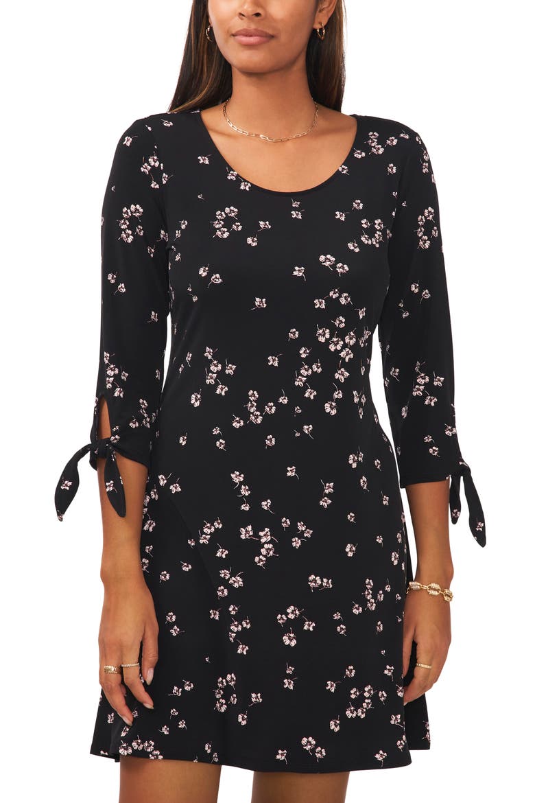 Floral Print Swing Dress