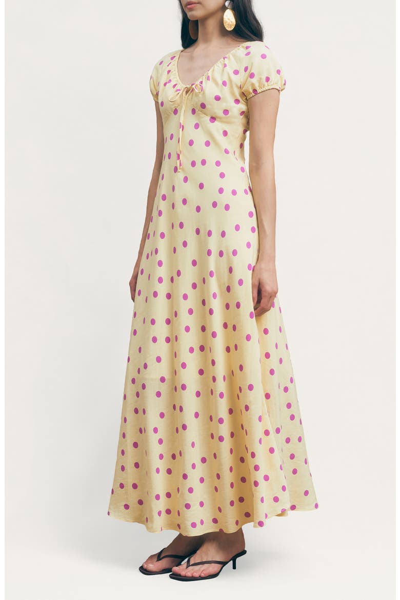 Natasha Polka Dot Maxi Dress