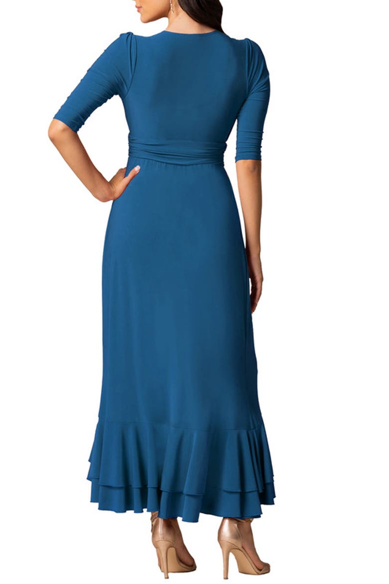 Veronica Ruffle Evening Gown