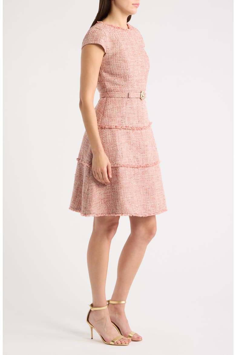 Heritage Tweed Midi Dress