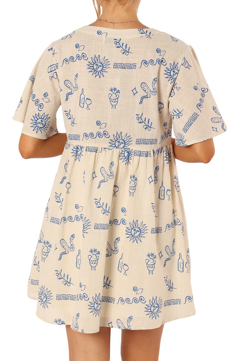 Elias Print Minidress