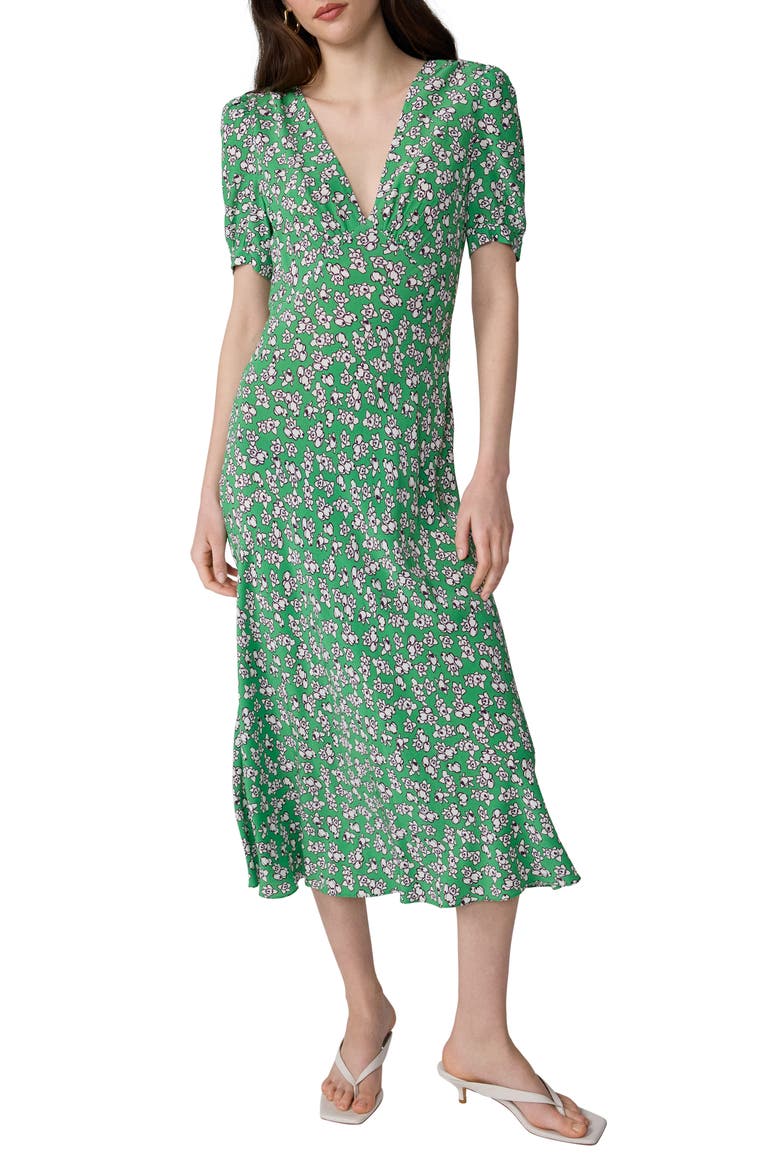 Molly Floral Midi Dress