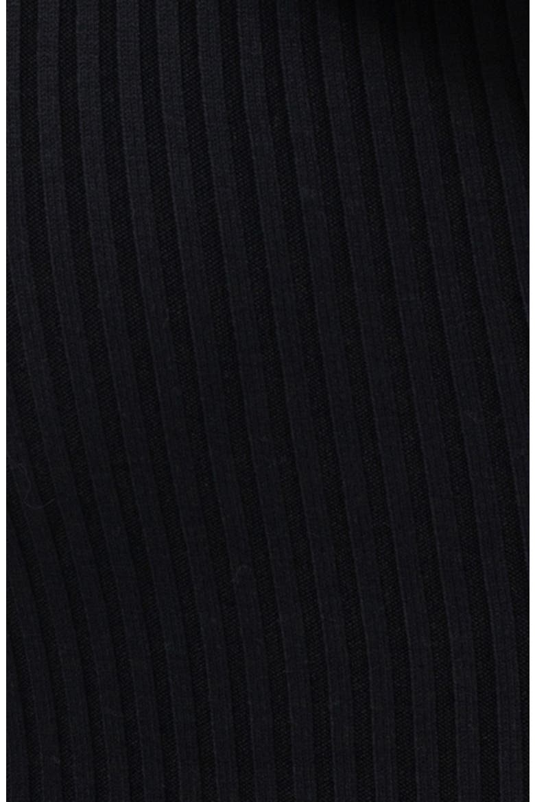 Rib Long Sleeve Maternity Midi Sweater Dress