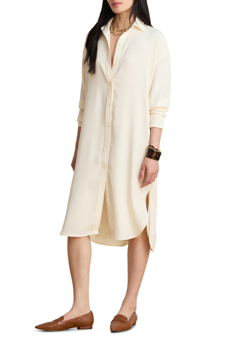 Georgette Midi Shirtdress