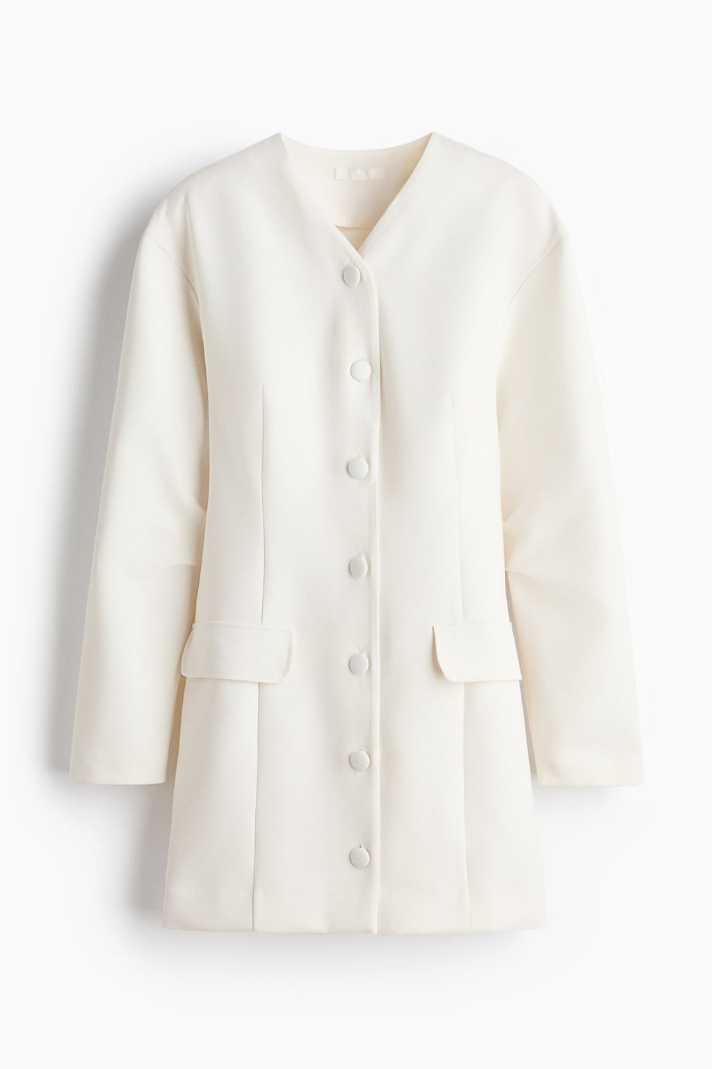 V-Neck Jacket Dress