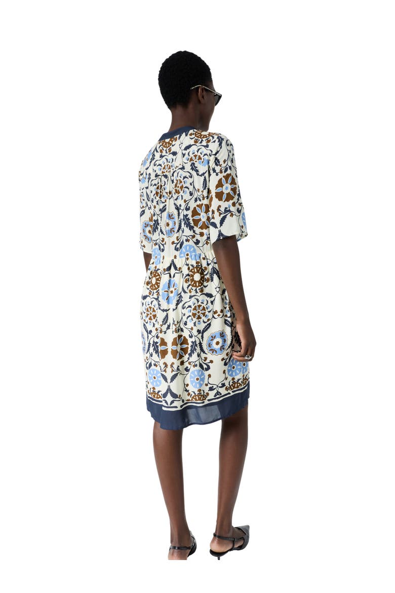 Romaine Printed Tunic Dress