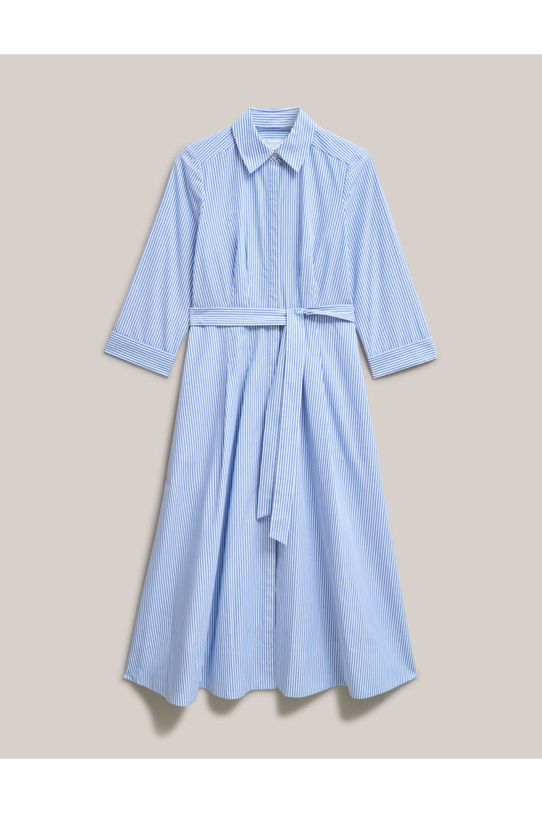 Jane Belted Midi Shirt Dress