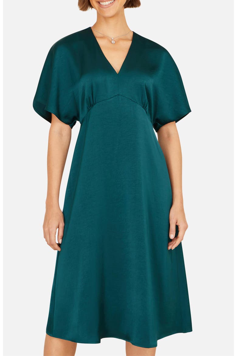 Satin Midi Dress