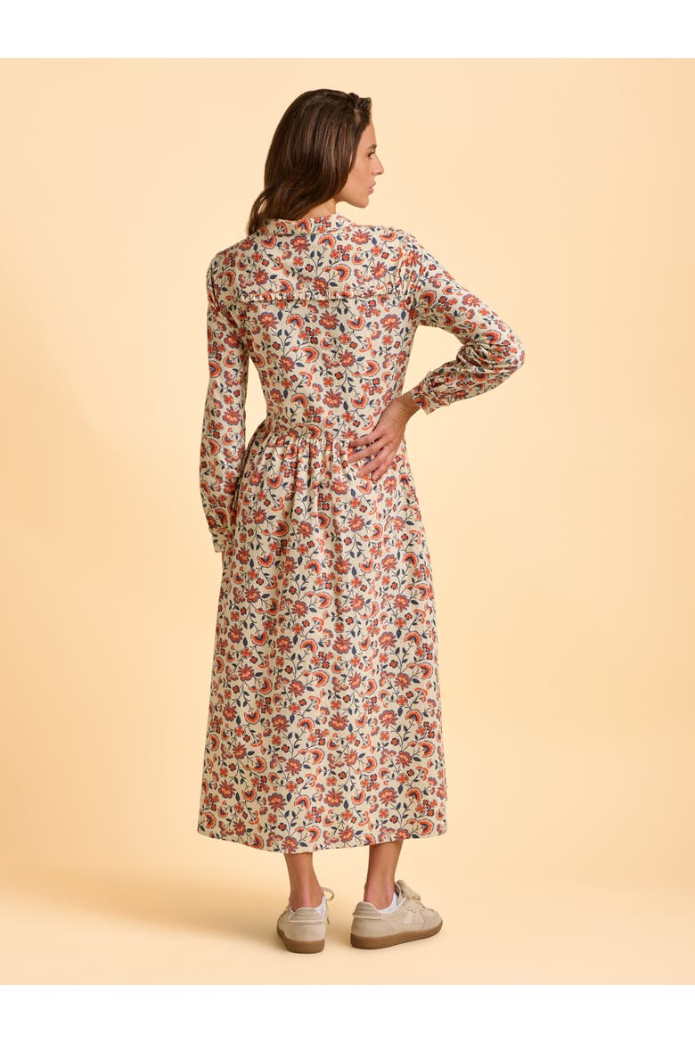 Bella Long Sleeve Shirt Midi Dress