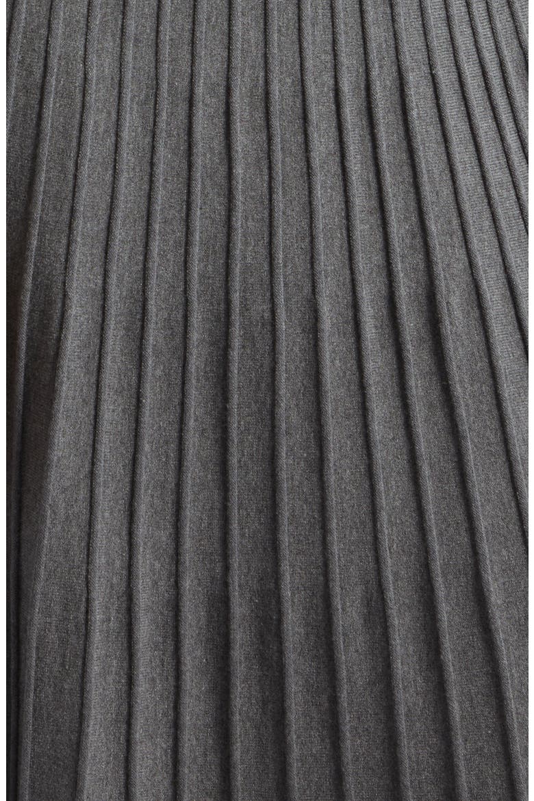 Elthea Belted Pleated Midi Dress