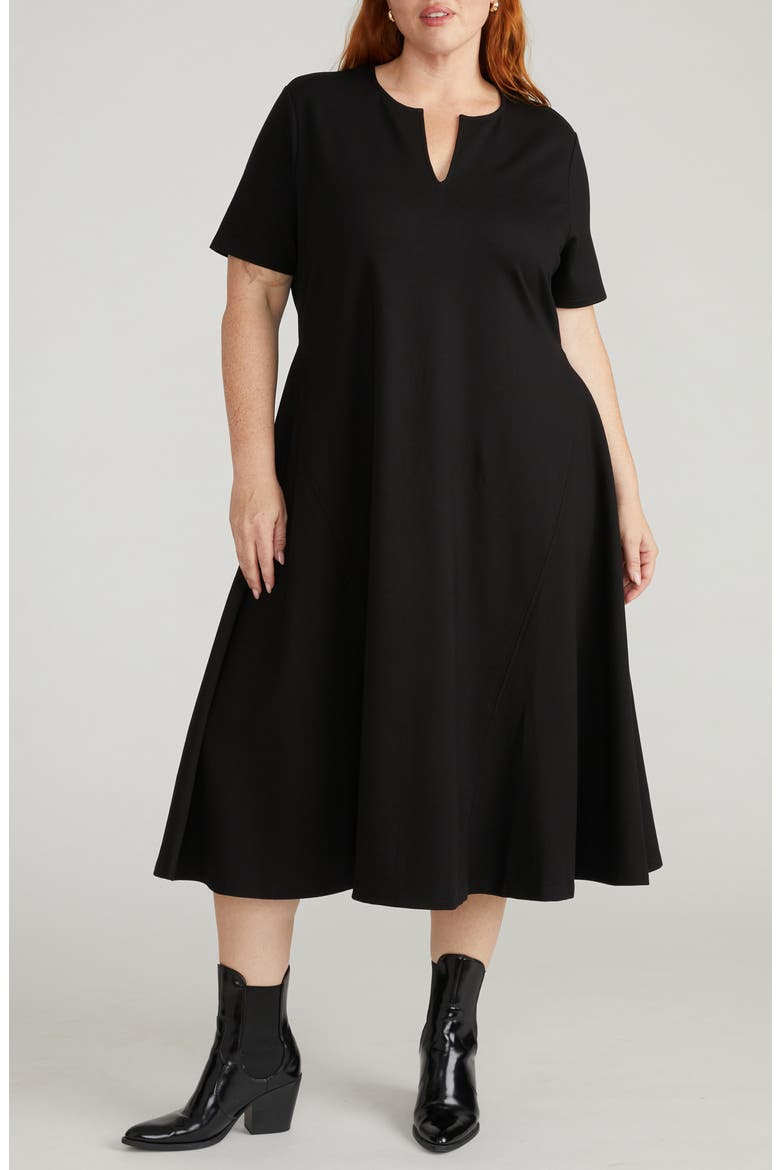Saskia Ponte Knit Midi Dress