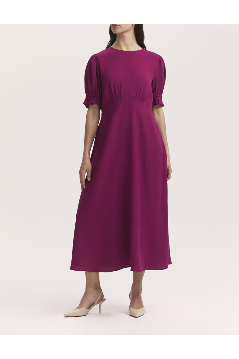 Mela Chiffon Midi Tea Dress