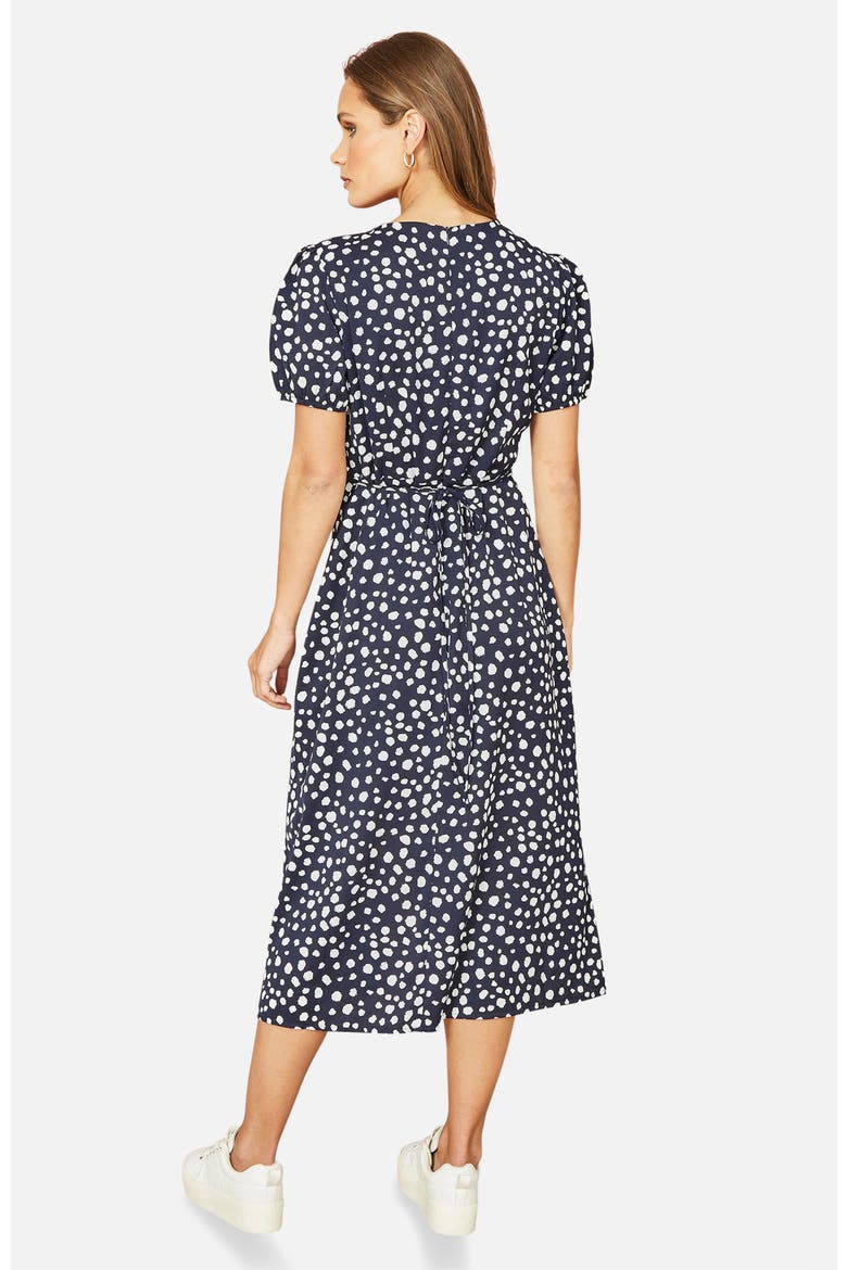 Spot Midi Tea Dress