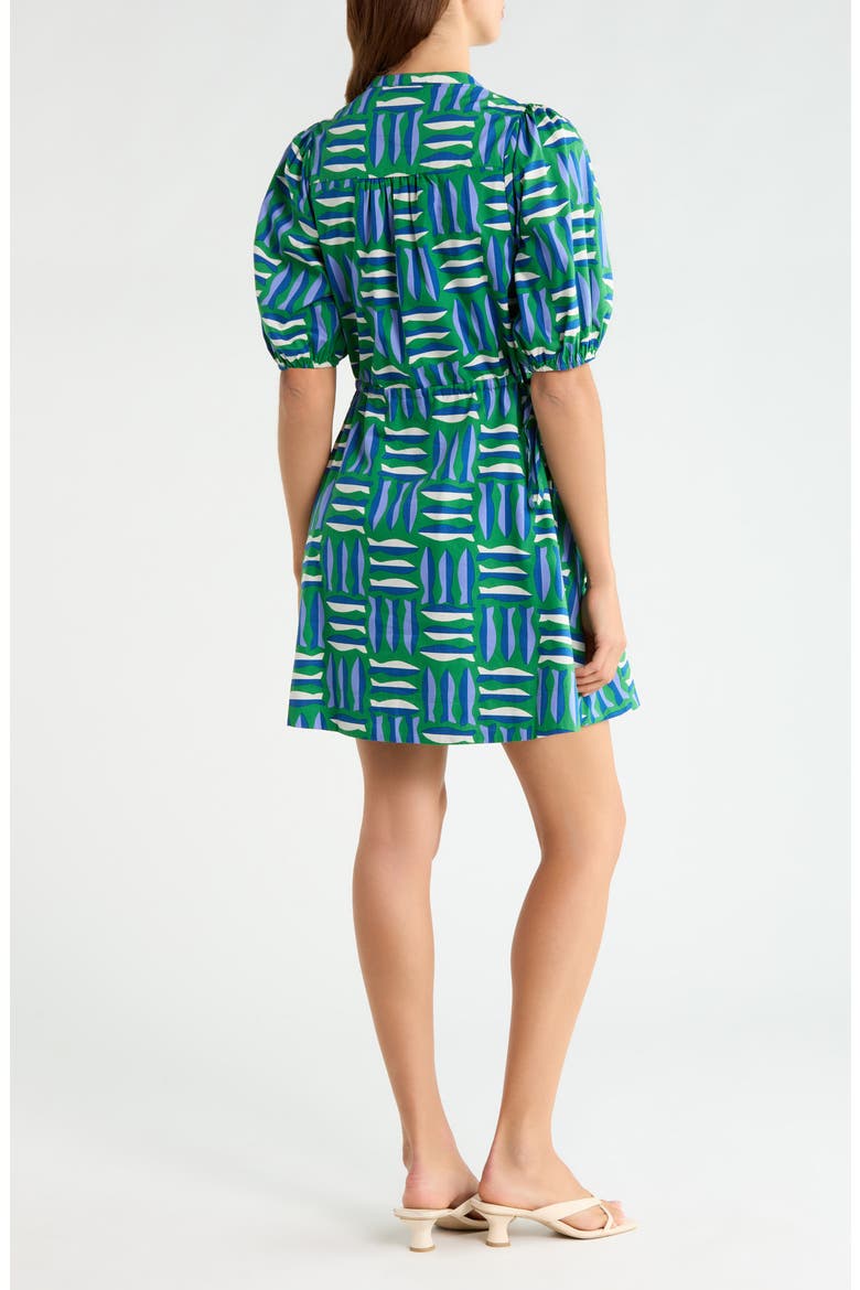 Hesper Marlin Print Cotton Minidress